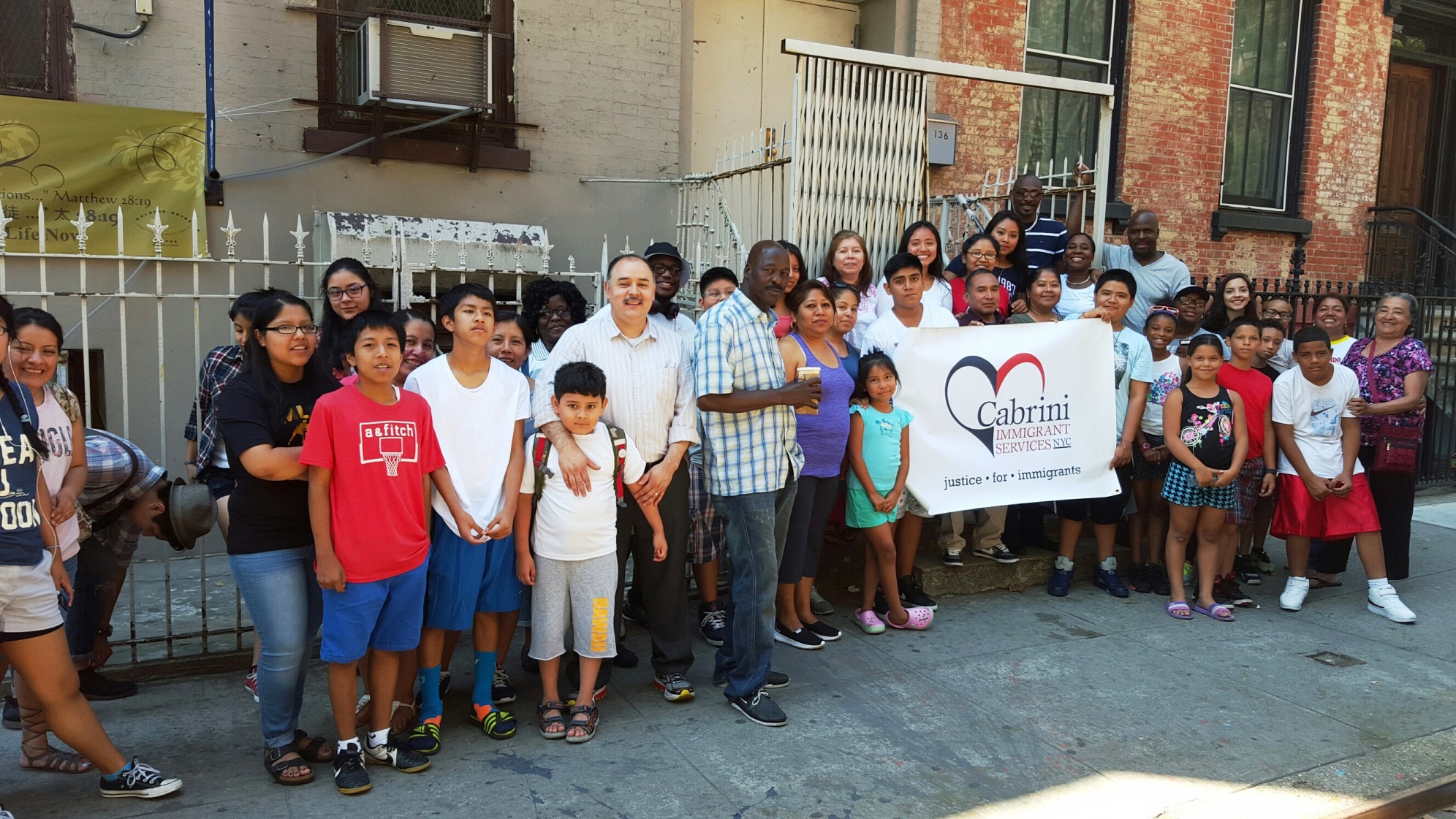 NYC Immigrant Aide Volunteer with Cabrini Immigrant Services