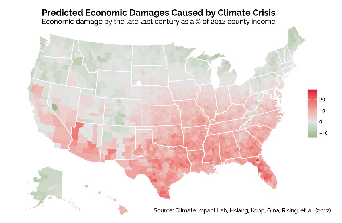 climate change U.S. risk forecast